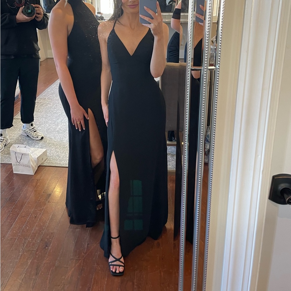 Black Bridesmaid Dress